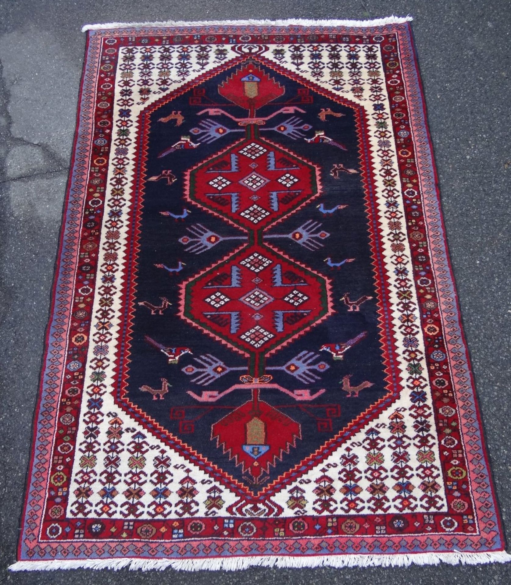 Orient-Läufer "Shashavan" 200x130 cm, guter Zuistan