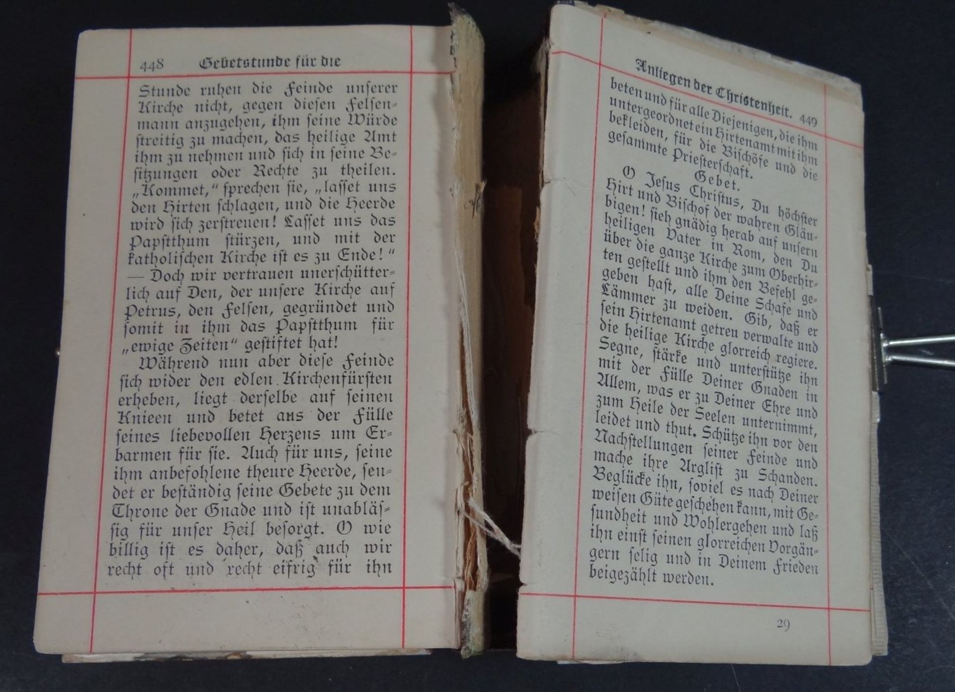 kl. Prauhtausgabe "Senfkörnlein" Gebetsbuch 1886, Elfenbein-Einband, Vorderseite beschnitzt, - Bild 7 aus 8
