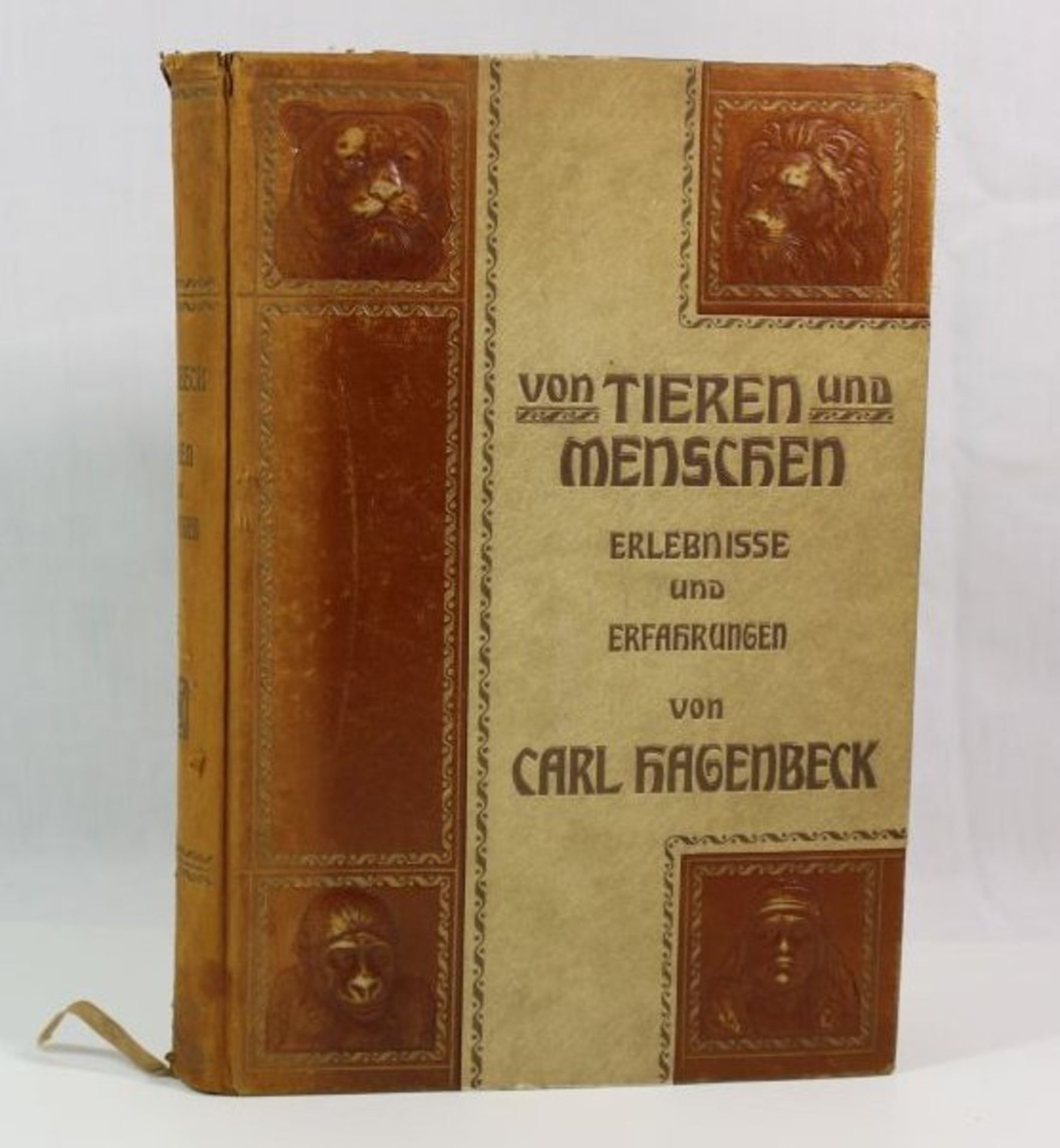 Von Tieren und Menschen - Erlebnisse und Erfahrungen, Carl Hagenbeck, 1908, Alters-u.