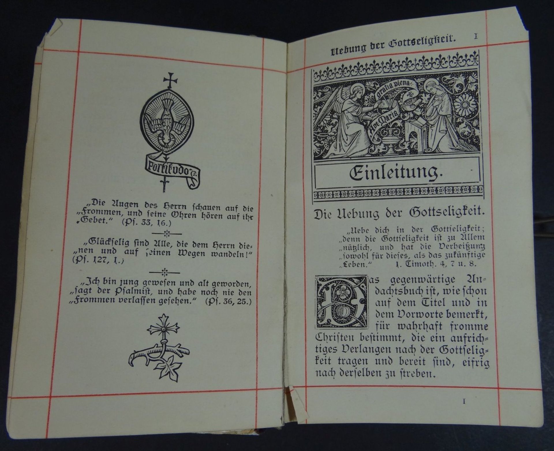 kl. Prauhtausgabe "Senfkörnlein" Gebetsbuch 1886, Elfenbein-Einband, Vorderseite beschnitzt, - Bild 5 aus 8