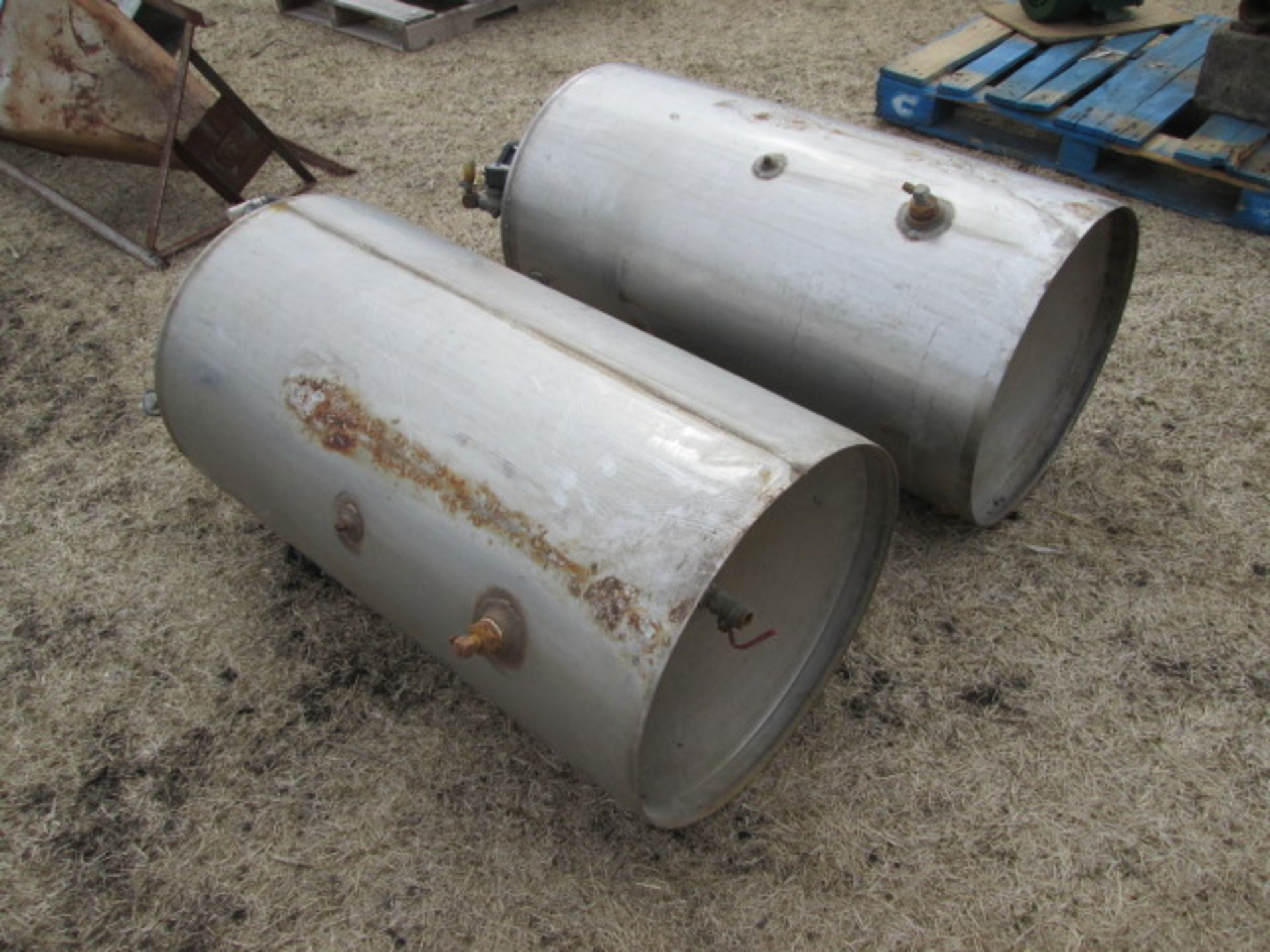 (2) STAINLESS STEEL TANKS - Image 3 of 4