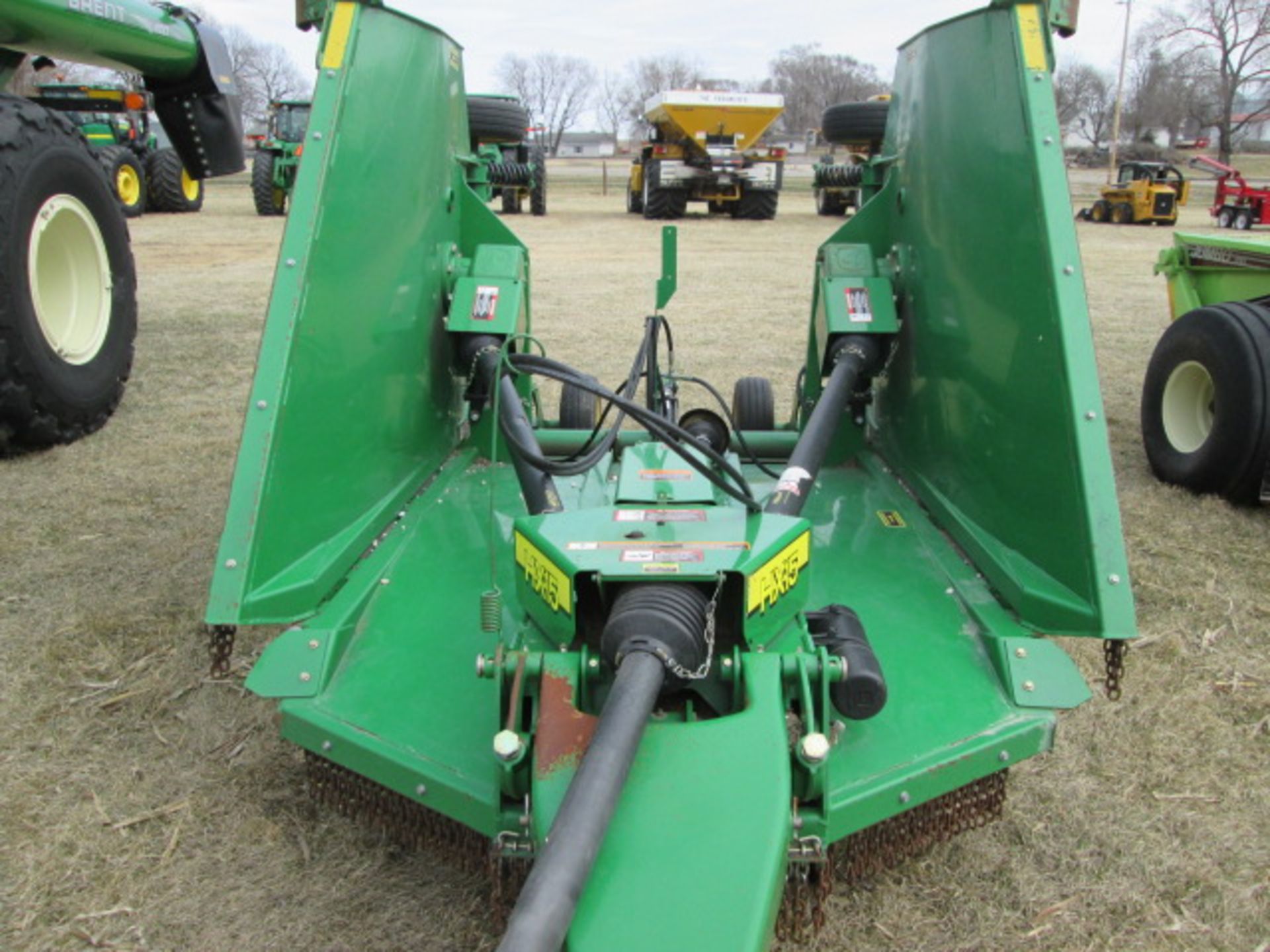 JOHN DEERE HX 15 BAT WING MOWER, CHAINS - Image 8 of 8