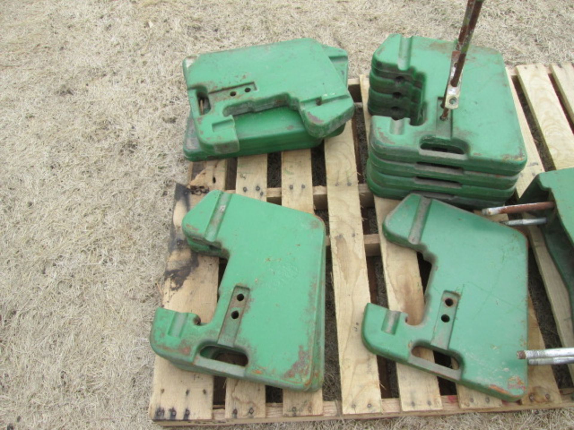 JOHN DEERE SUITCASE WEIGHTS, SOLD EACH, 10X THE MONEY