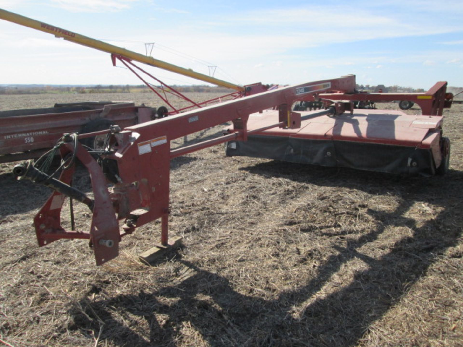 HESSTON 1345 12’ DISC MOWER CONDITIONER;ONE OWNER - Image 2 of 9