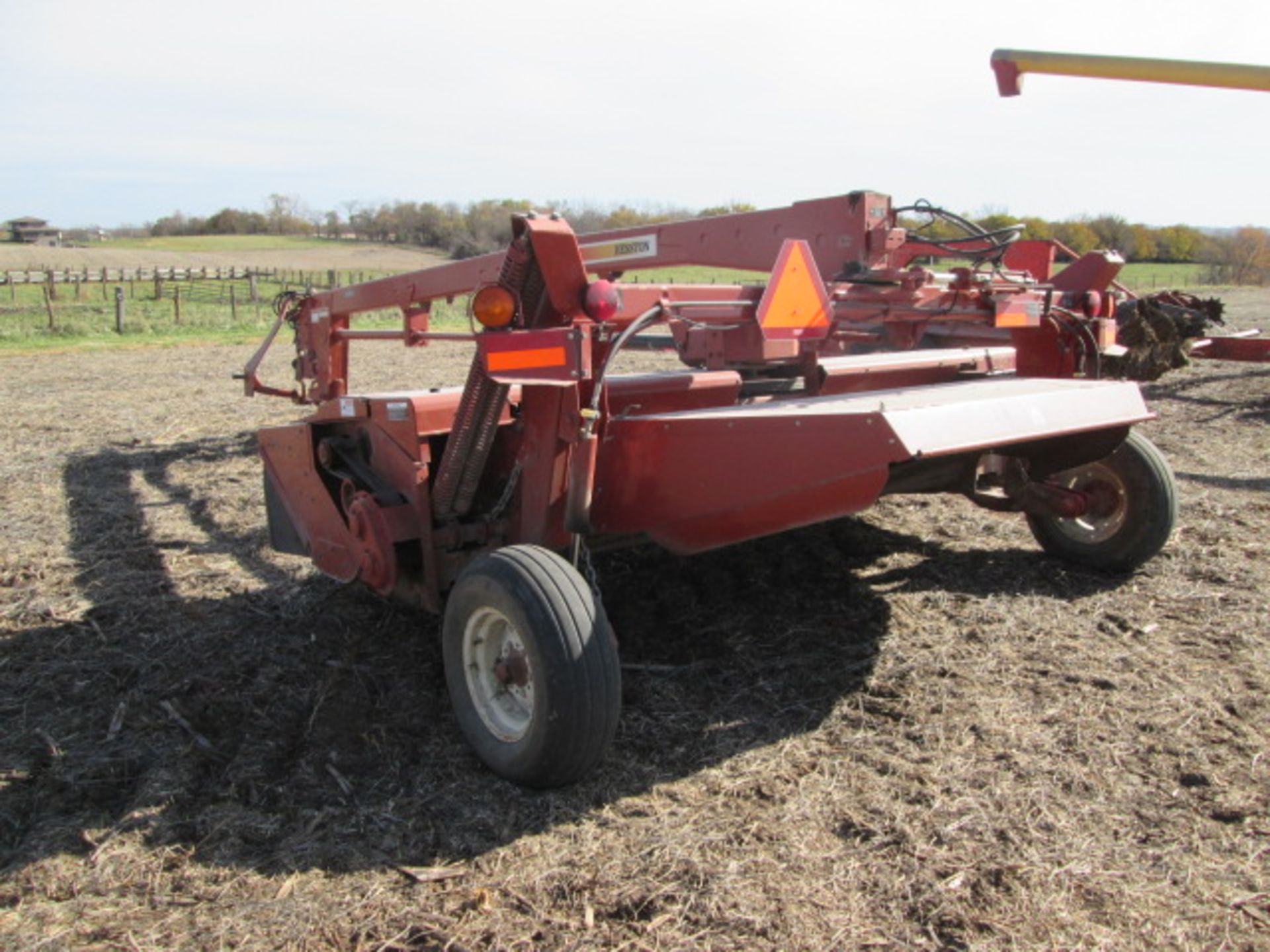 HESSTON 1345 12’ DISC MOWER CONDITIONER;ONE OWNER - Image 3 of 9