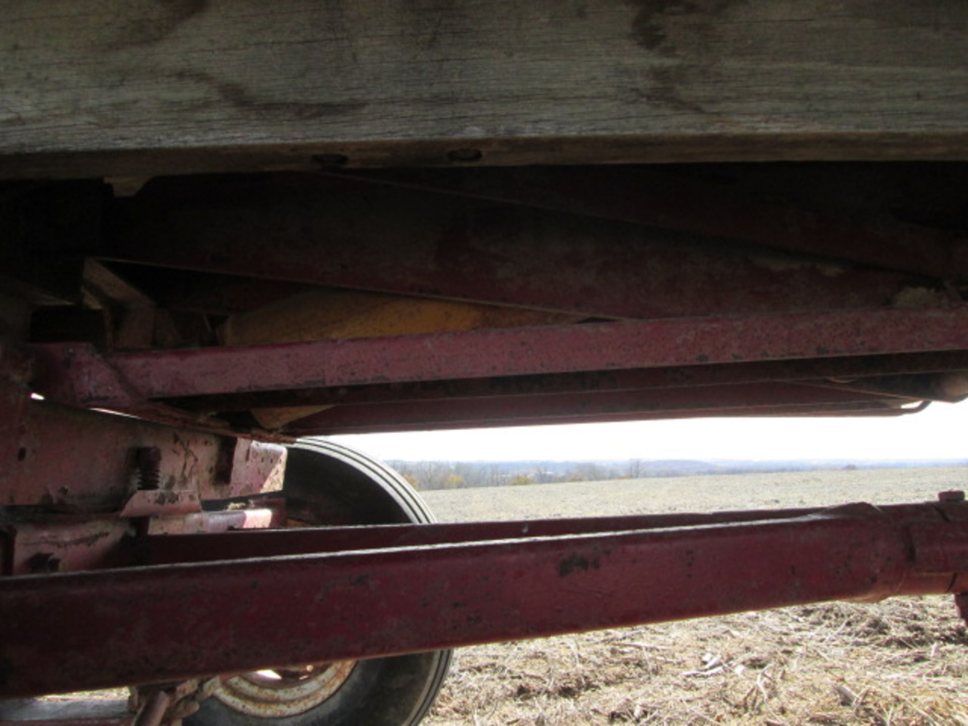 HEIDER BARGE WAGON W/HOIST, 5'x10' - Image 5 of 5