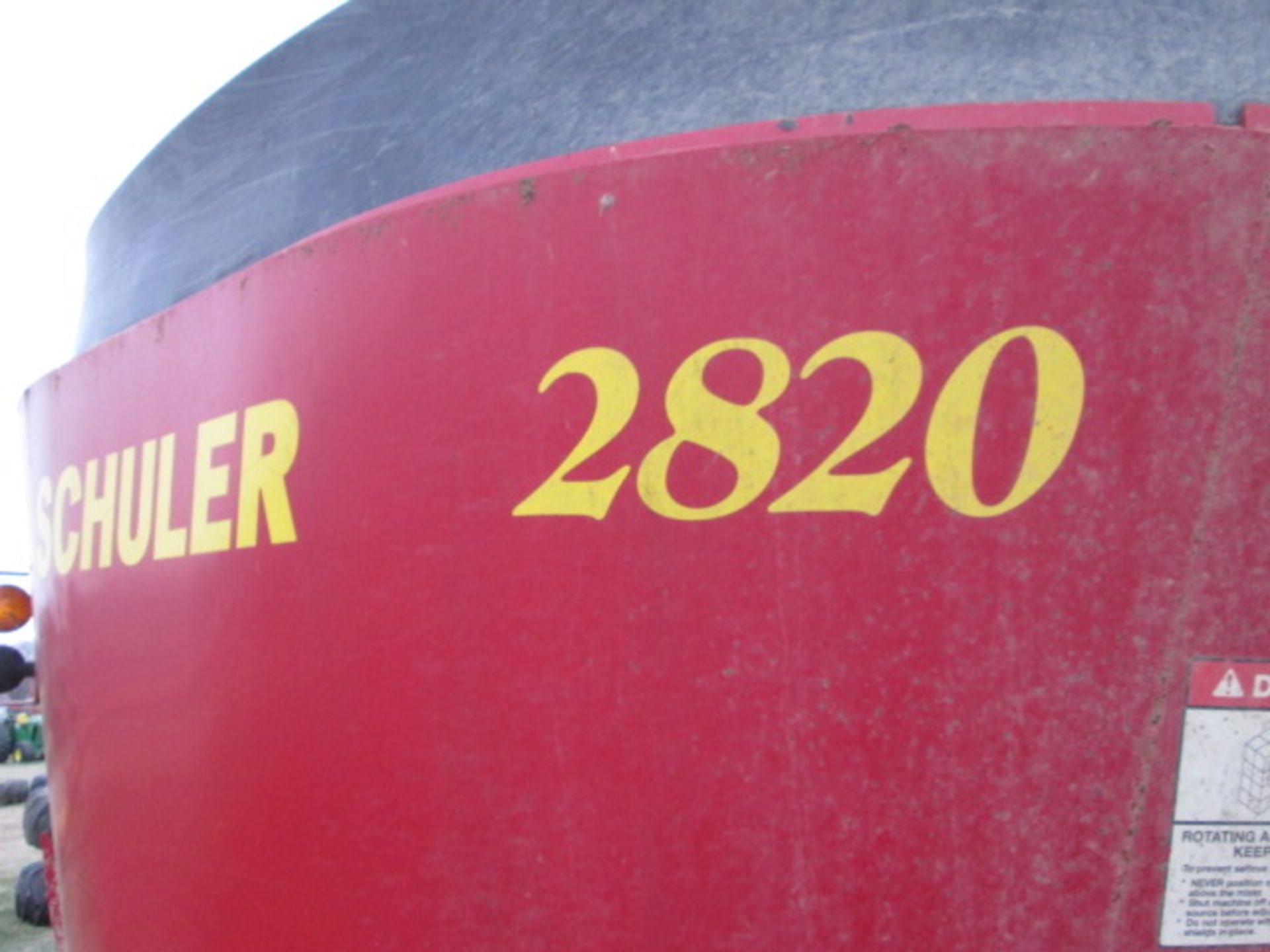 SCHULER 2820 MIXER FEED WAGON; SCALES - Image 11 of 12