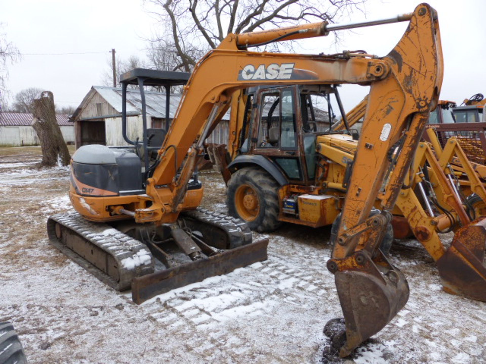 Case CS47 Mini Excavtor - Image 4 of 11