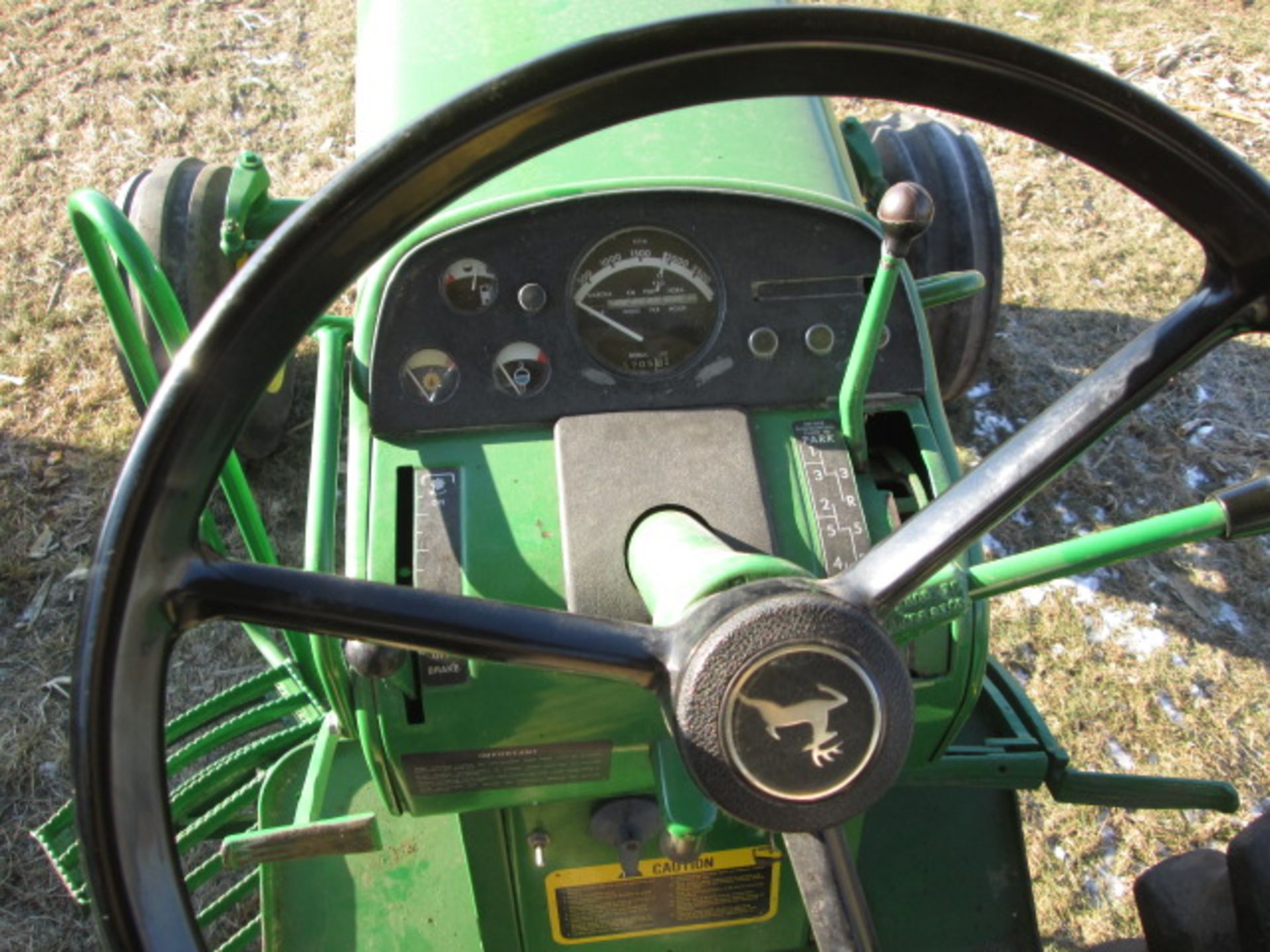 1969 JD 4020 DSL,SR, 2 POST ROLL GUARD, WIDE FRONT, METER READS 5705 HRS - Image 14 of 15