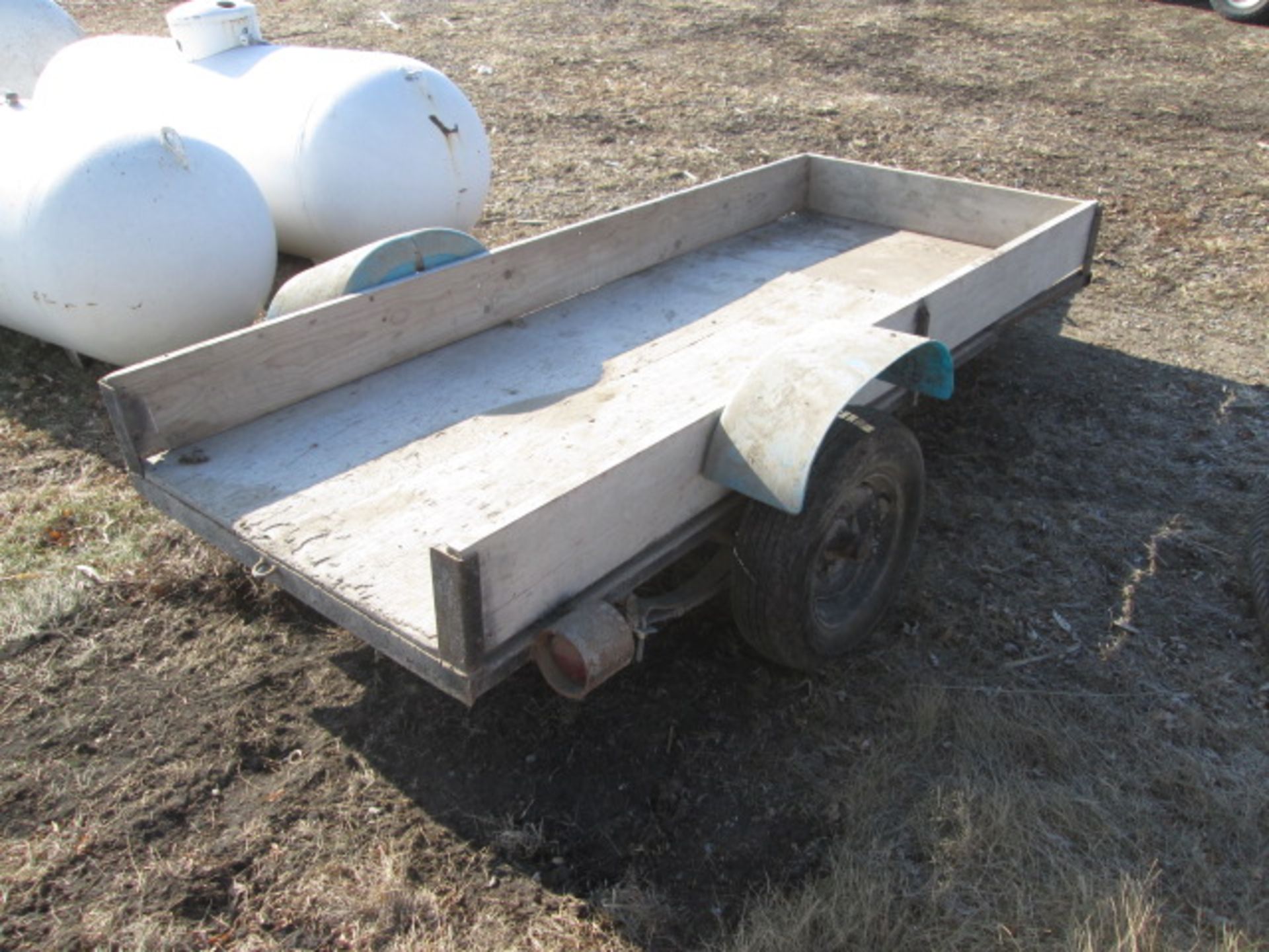 8’ HOMEMADE TRAILER - Image 4 of 4