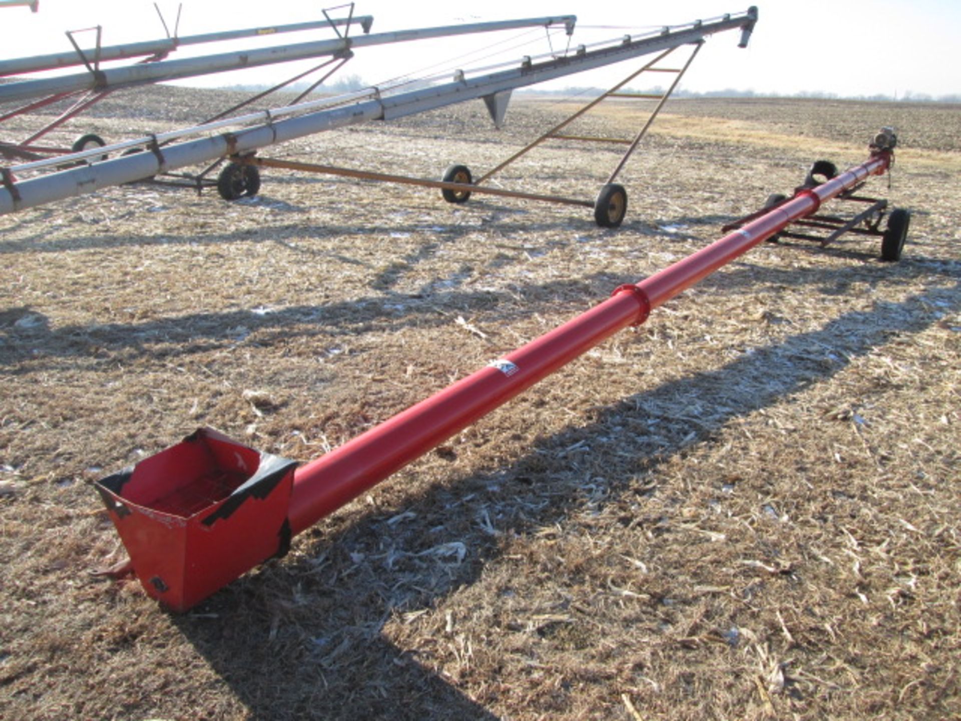 42’X8” AUGER, NO TRANSPORT; 3 HP ELECTRIC MTR - Image 2 of 7