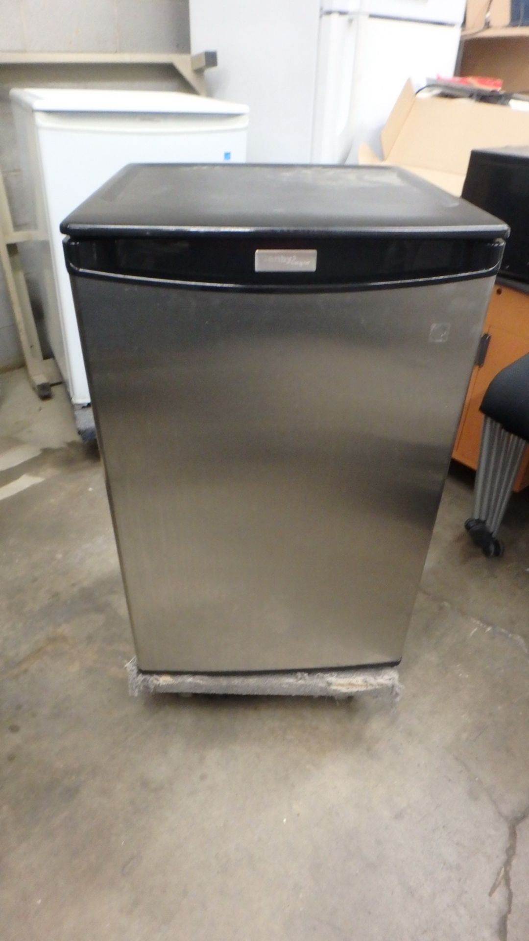 KENMORE STAINLESS STEEL BAR FRIDGE (PICKUP FROM WAREHOUSE 646 MAGNETIC DRIVE TORONTO)