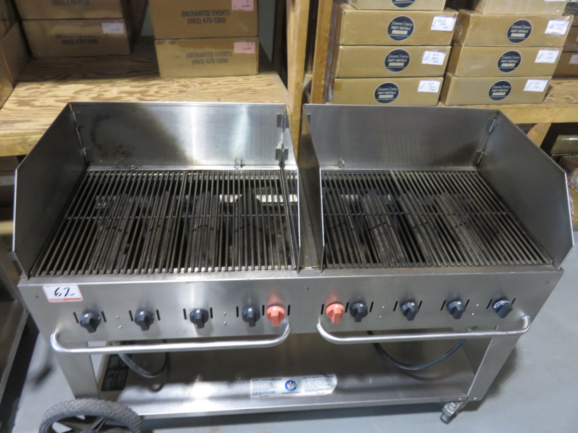 CROWN VERITY MCB-60 PORTABLE 60" BBQ (NO PROPANE TANK) - Image 2 of 2