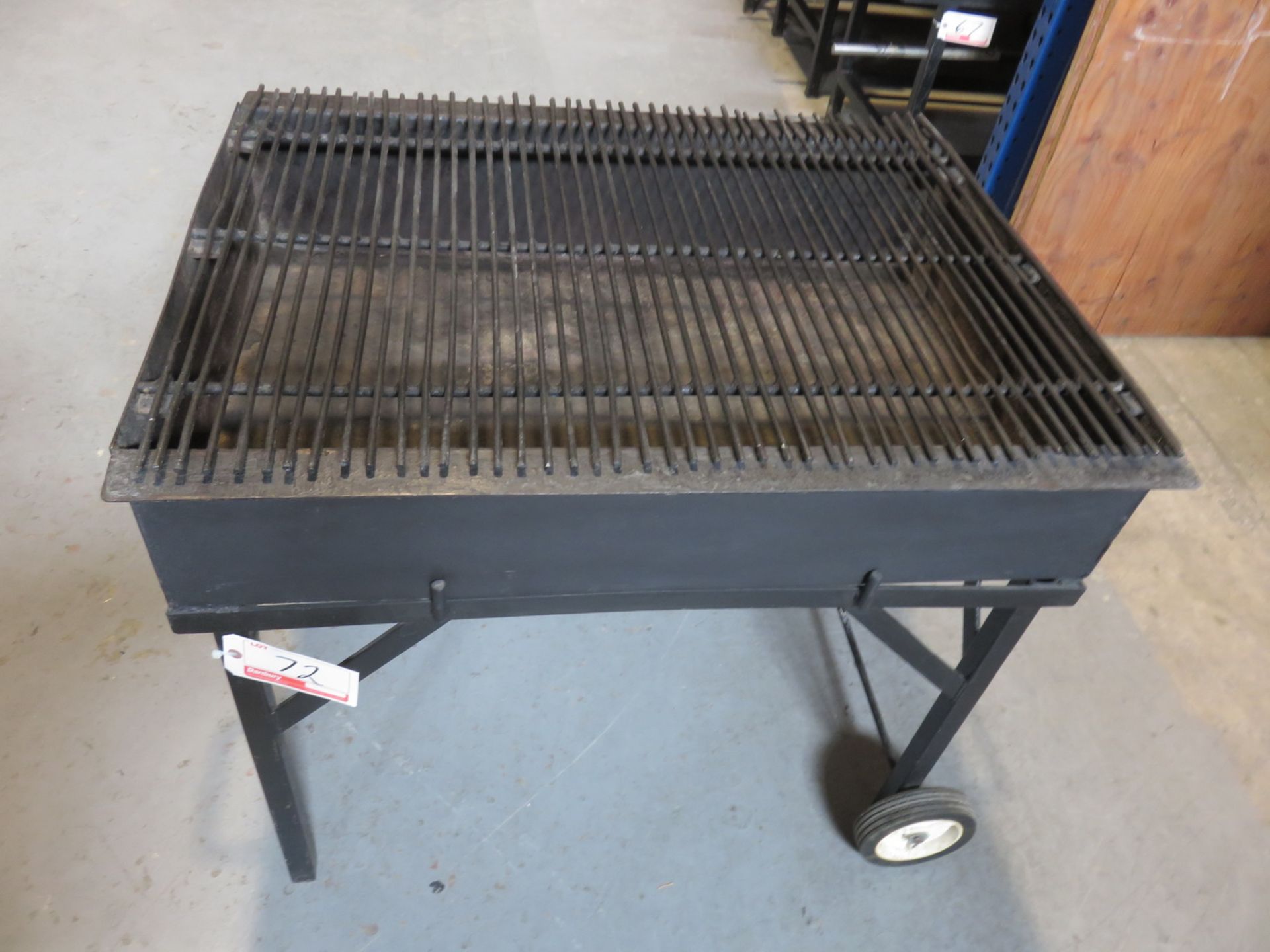 CUSTOM HD STEEL 3' CHARCOAL PORT BBQ