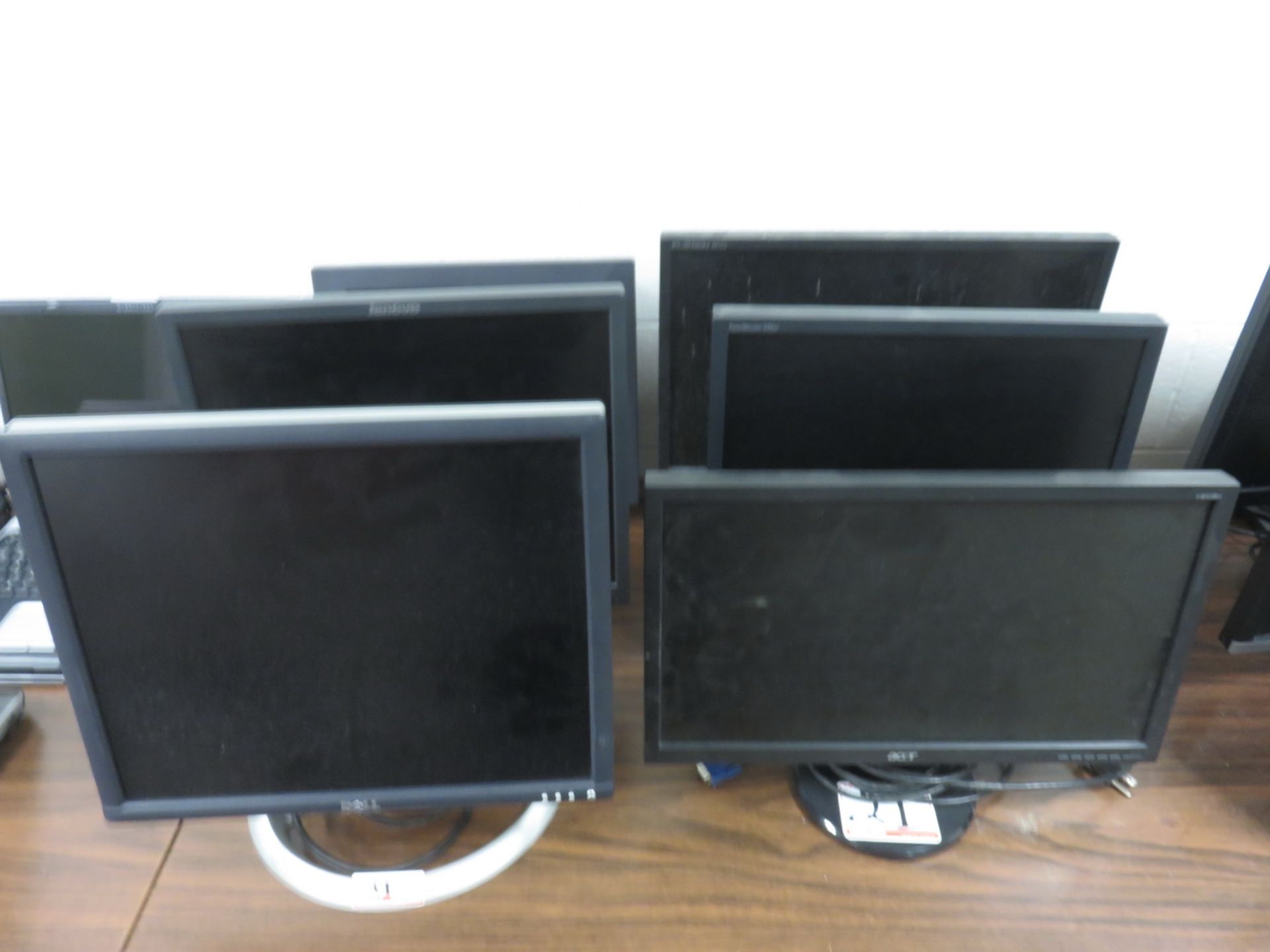 LOT - ASSTD ACER, DELL, & SAMSUNG LCD MONITORS (6-UNITS)