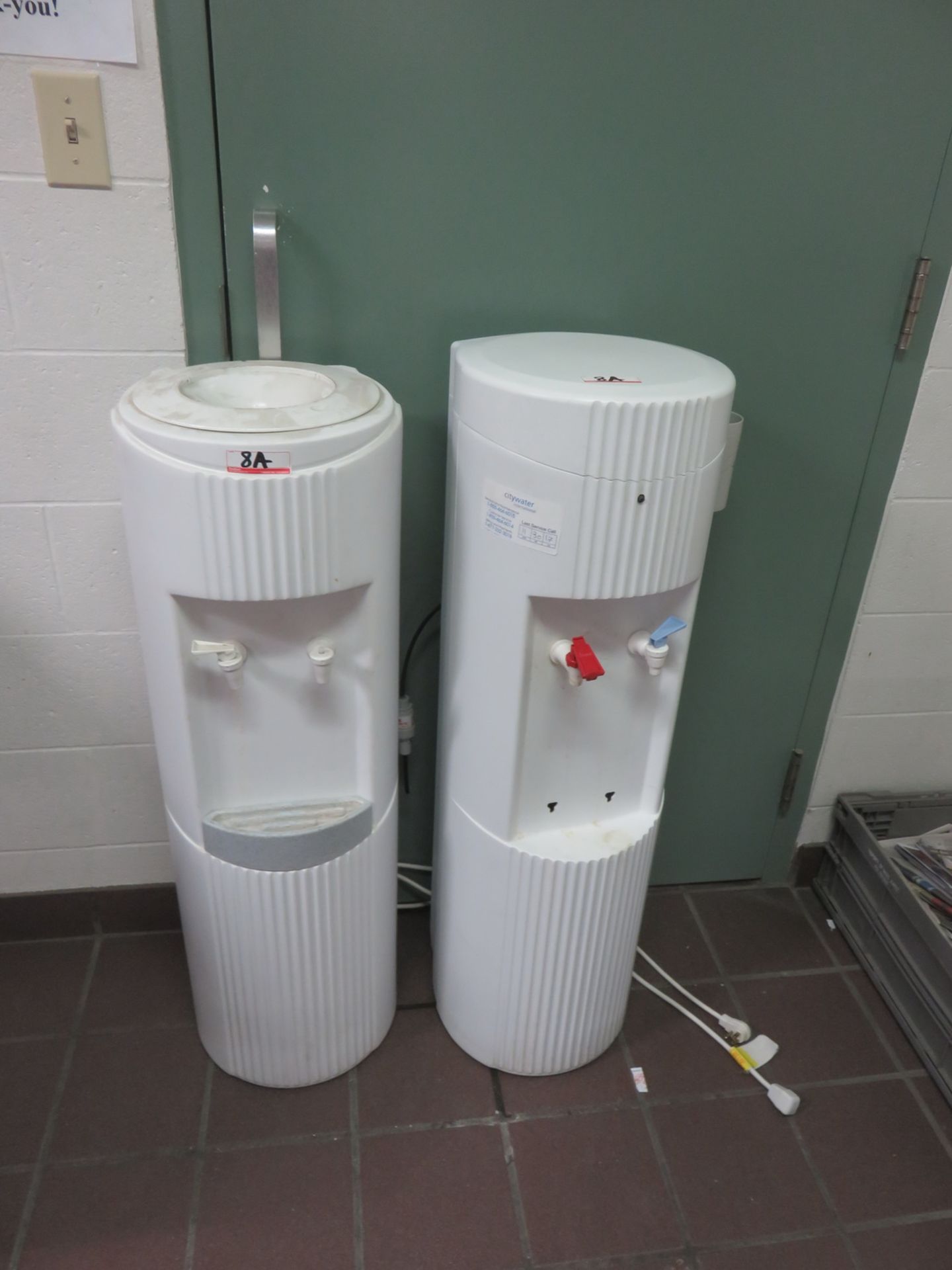 LOT - (2) WATER COOLERS