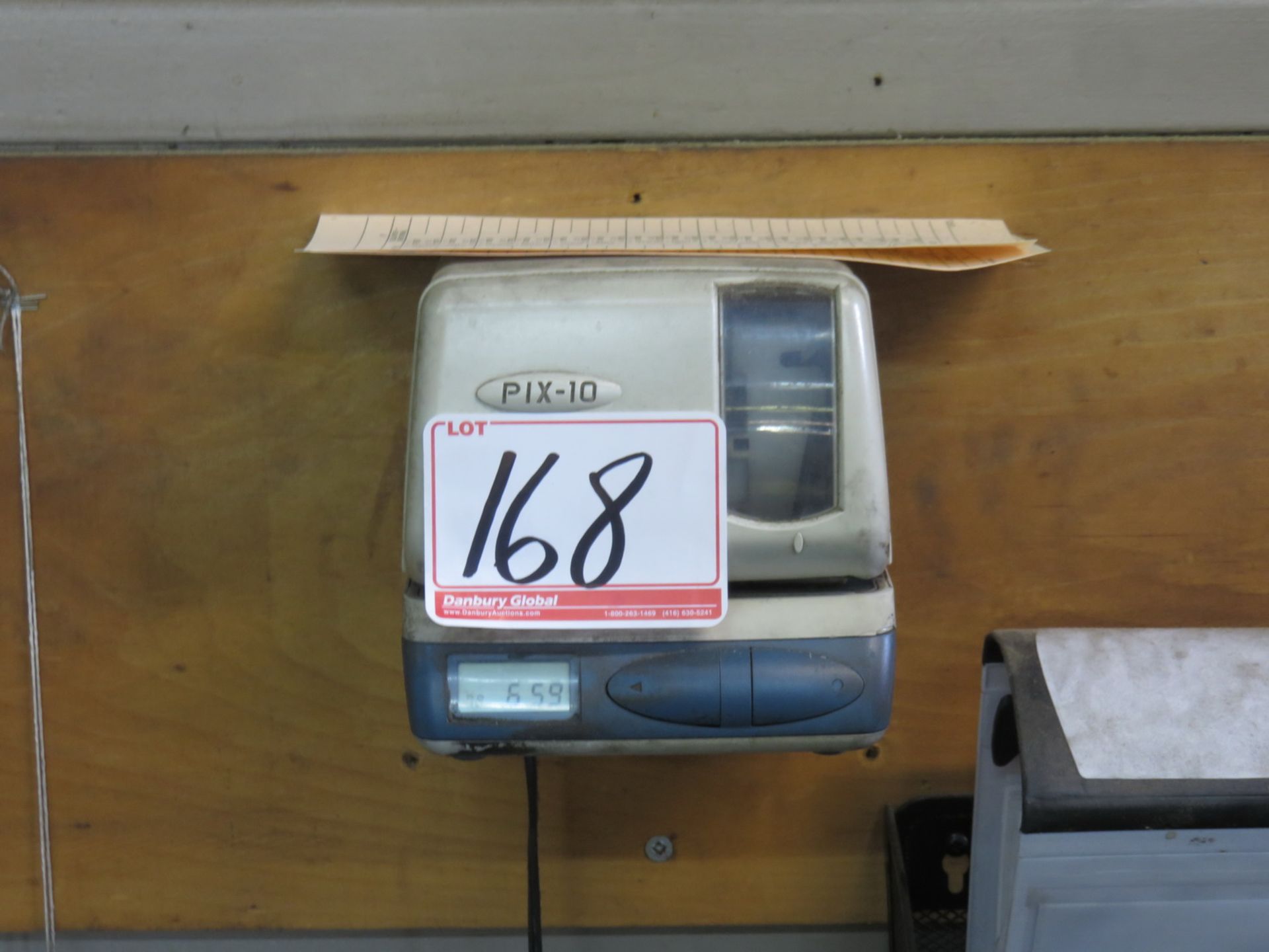 AMANO PIX-10 EMPLOYEE COMPUMATIC TIME CLOCK