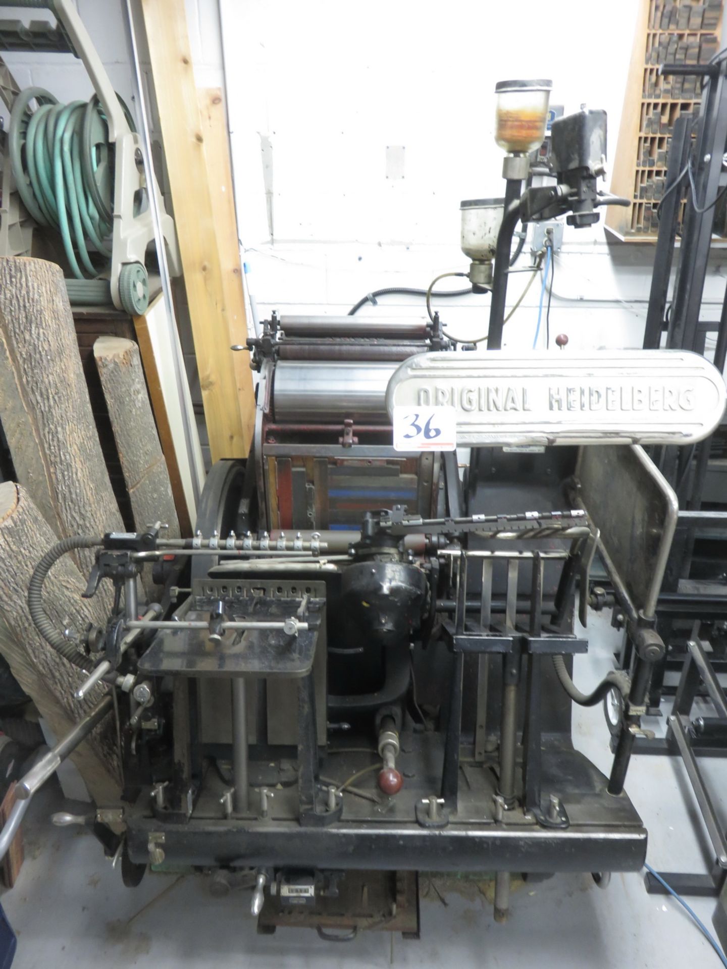 HEIDELBERG ORIGINAL WINDMILL LETTERPRESS, S/N 121123E