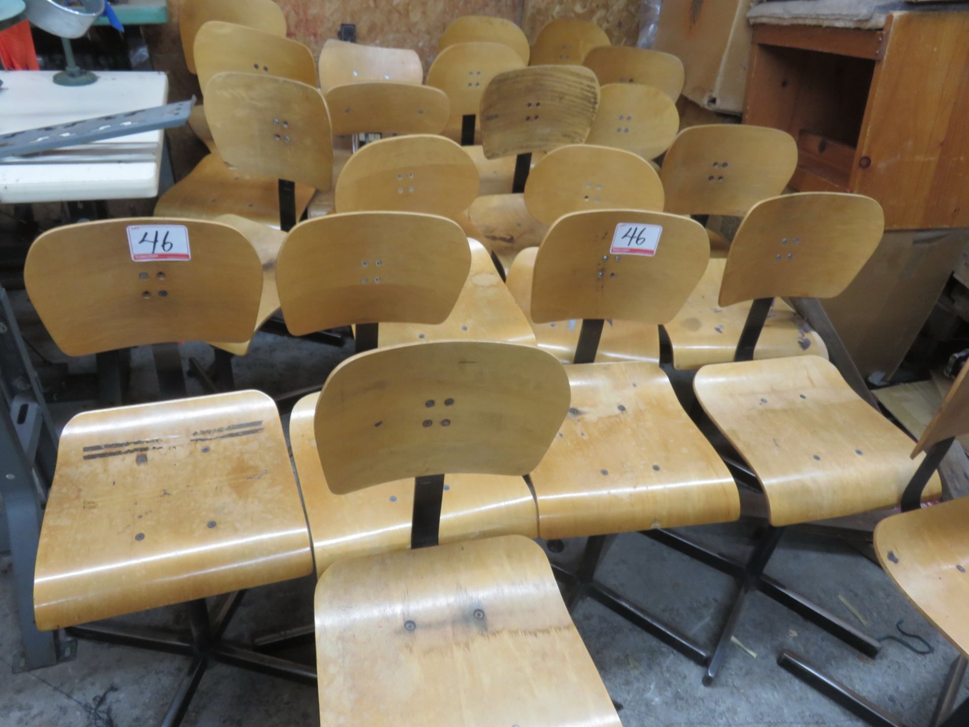 LOT - BIRCH ASSORTED CHAIRS (21 UNITS)