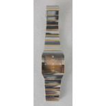 Rado: Rado Anatom Jubile, (DAU) Edelstahl /Gold Schweizer Quarz Uhrwerk, Maße Gehäuse ca. 35 x 28