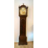 Englische Standuhr des Regency, bez. Devereux Bonly London, um 1800 Gehäuse aus Mahagoni massiv