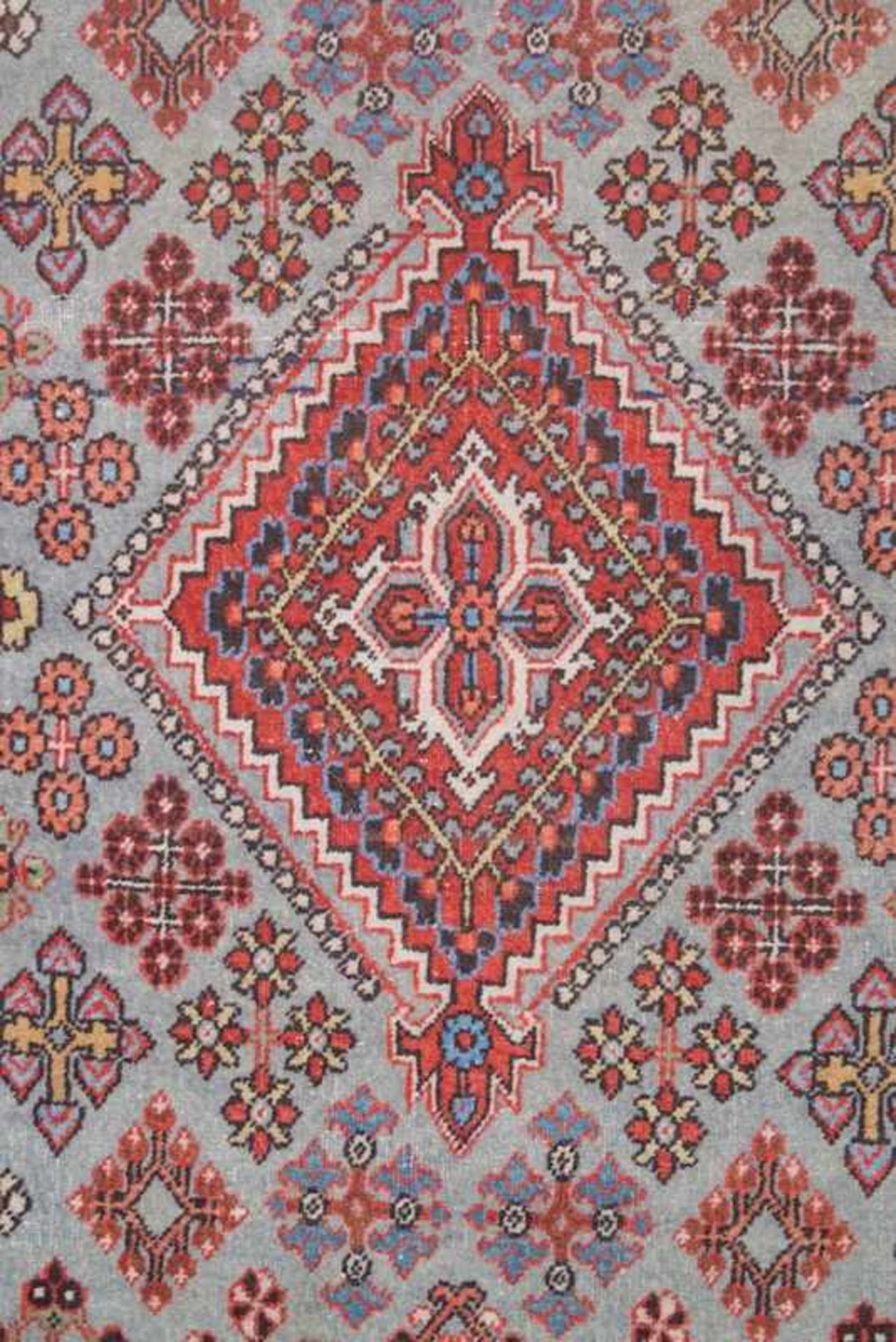 Kleiner Persischer Bachschaich wolle auf wolle , Anilinfarben ca 30 jahre alt 158x60cm - Bild 2 aus 3