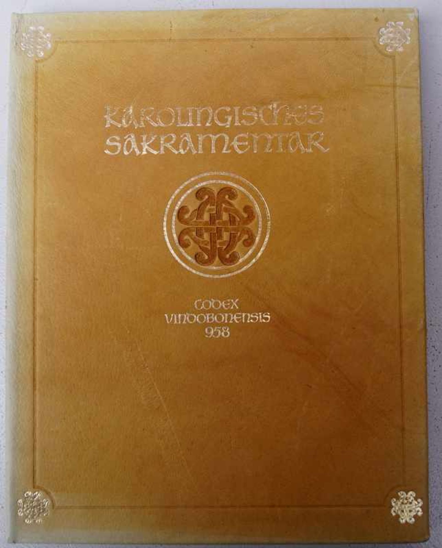 Akademische Druck- und Verlagsanstalt Graz-Austria: "Codex Vindobonensis 958" Fragment, Faksimile In