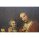 Faust, Carl (1847 Reyershausen-1935 Düsseldorf): Familienportrait nach Rembrandt, um 1900 Maße