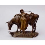 Antoine, Bofill: Bronzefigur Antoine Bofill "REPOS - Die Schöne Magd" Bronzeguss einer schönen
