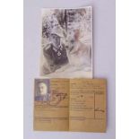 Sammlung Feldpostbriefe 42/43 -Fotos und SU -Führer Ausweis