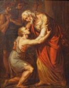 Salvator Rosa (1615 in Neapel - 1673 in Rom): Der Verlorene Sohn Darstellung des biblischen