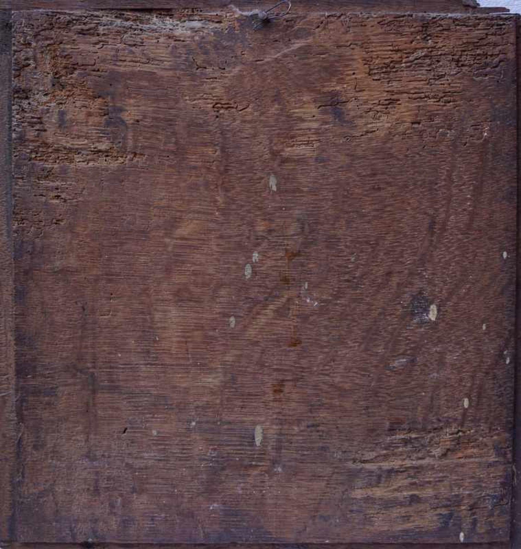 Eichenholzrelief mit Wirtshausszene 1. H. 17. Jhd.Möglicherweise Teil einer Truhe, Maße 32,5 x - Image 2 of 2