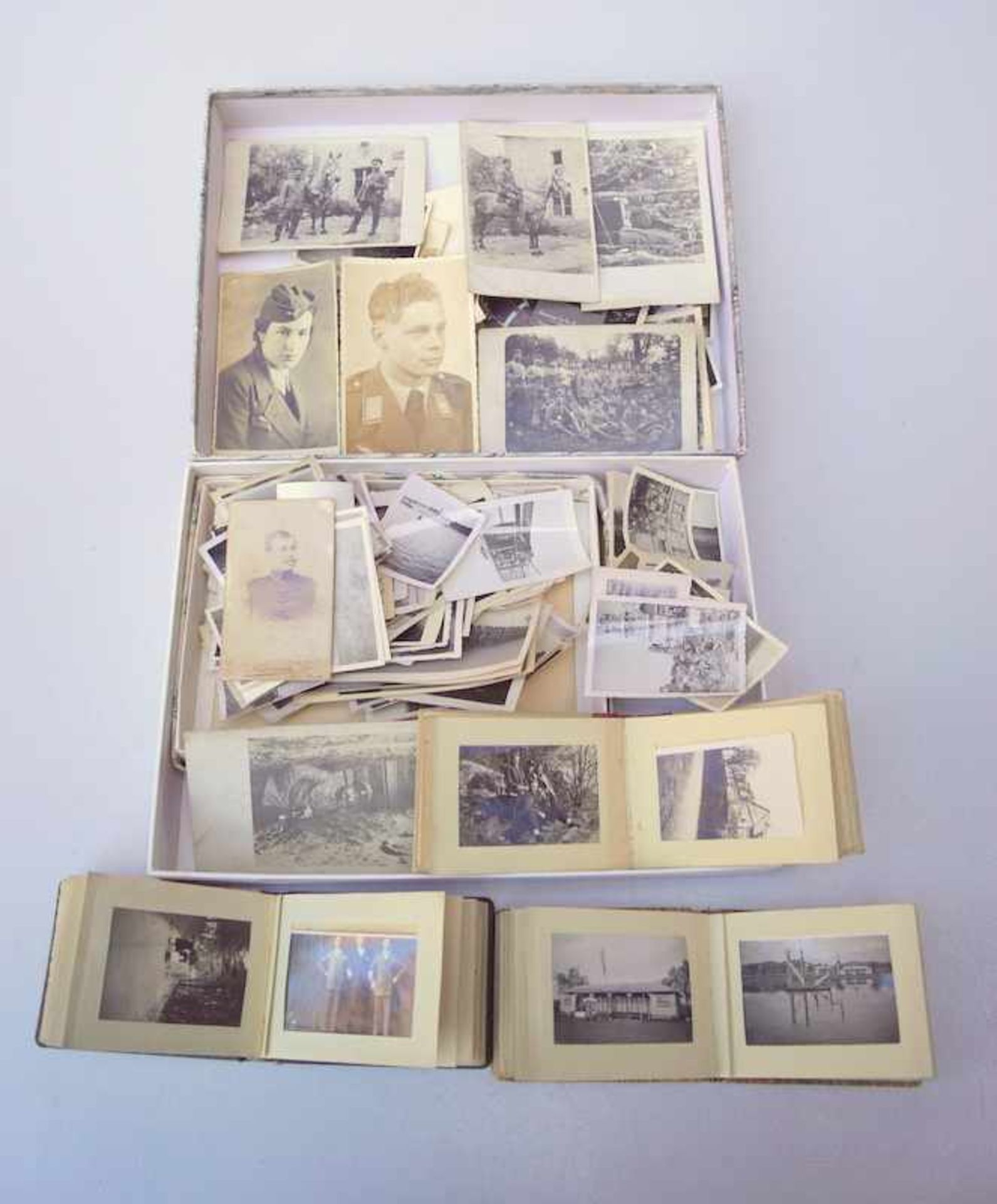 Grosse Sammlung Militärischer Fotos, 2.WKlose Fotos aus div. Zusammenhänngen - Landseransichten