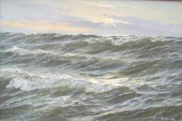 Kalckreuth, Patrick (bis 1935 Patrick Dunbar) (1889 Kiel -1970 Starnberg): Meeresbrandung auf