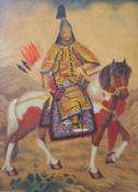 Chinesischer Kaiser Quianglong zu Pferde nach G. CastiglioniCopy after Giuseppe Castiglione (???,