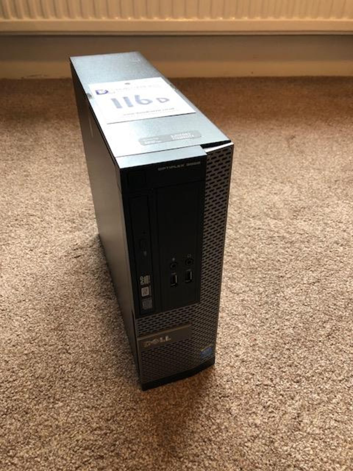 DELL OPTIPLEX 3020 Model D08S SFF BTX desktop computer base Service Tag: 3JDZG62 (shipped 7/2/2015)