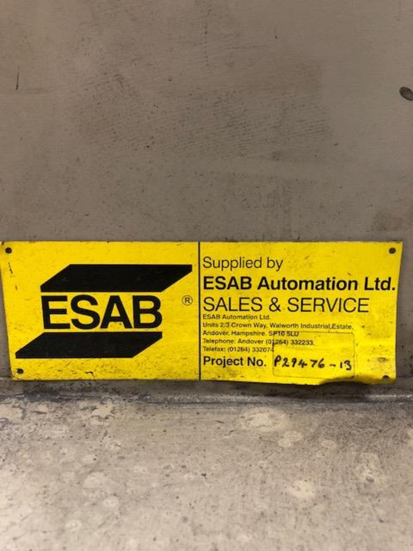 ESAB SUPEREX SXE-P 4000 R NCE 520 four head profile cutting system Project No: P29476-13 4000x2000mm - Image 4 of 6