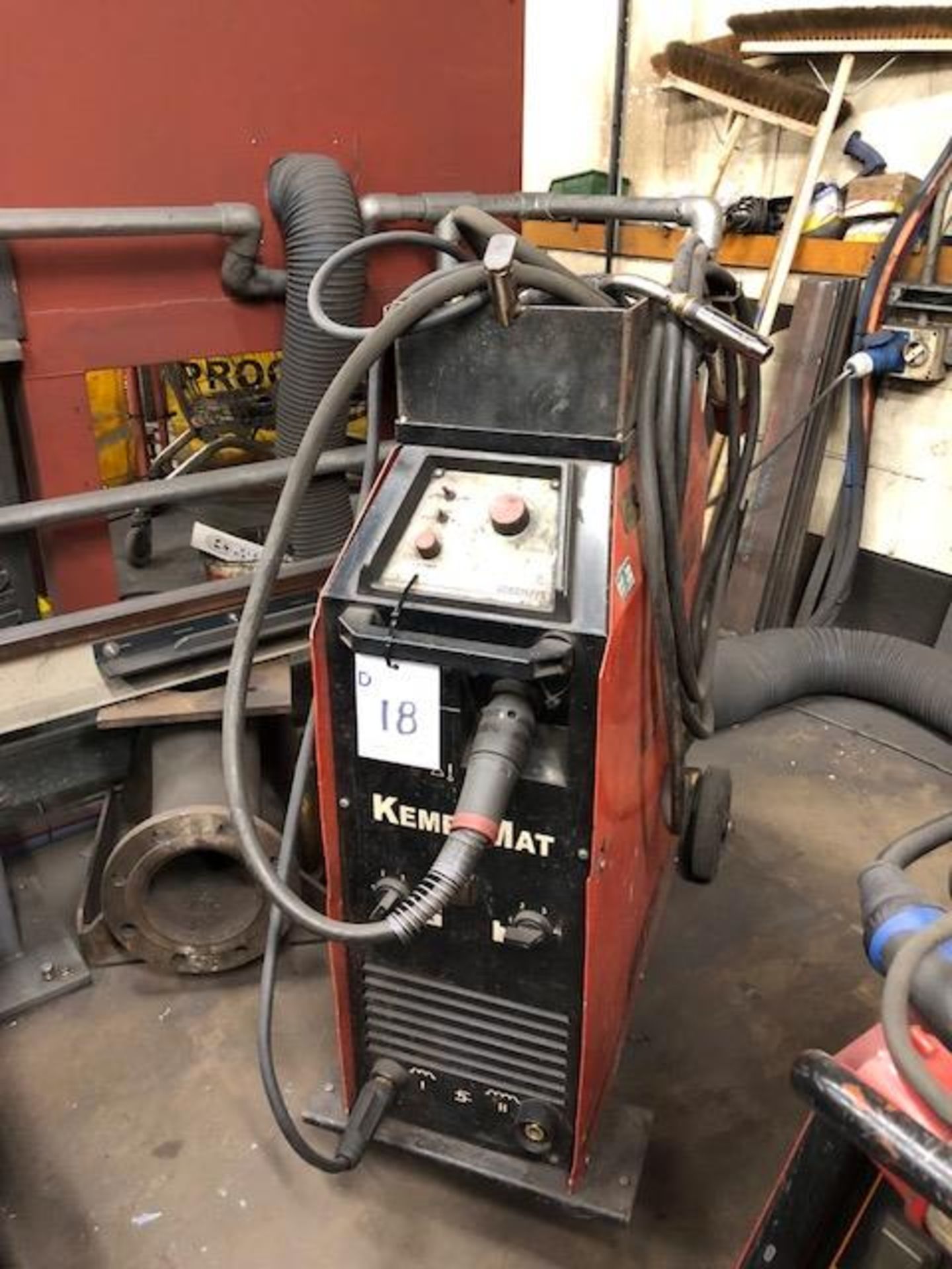 KEMPPI KEMPOMAT 3200, 415v portable MIG welder