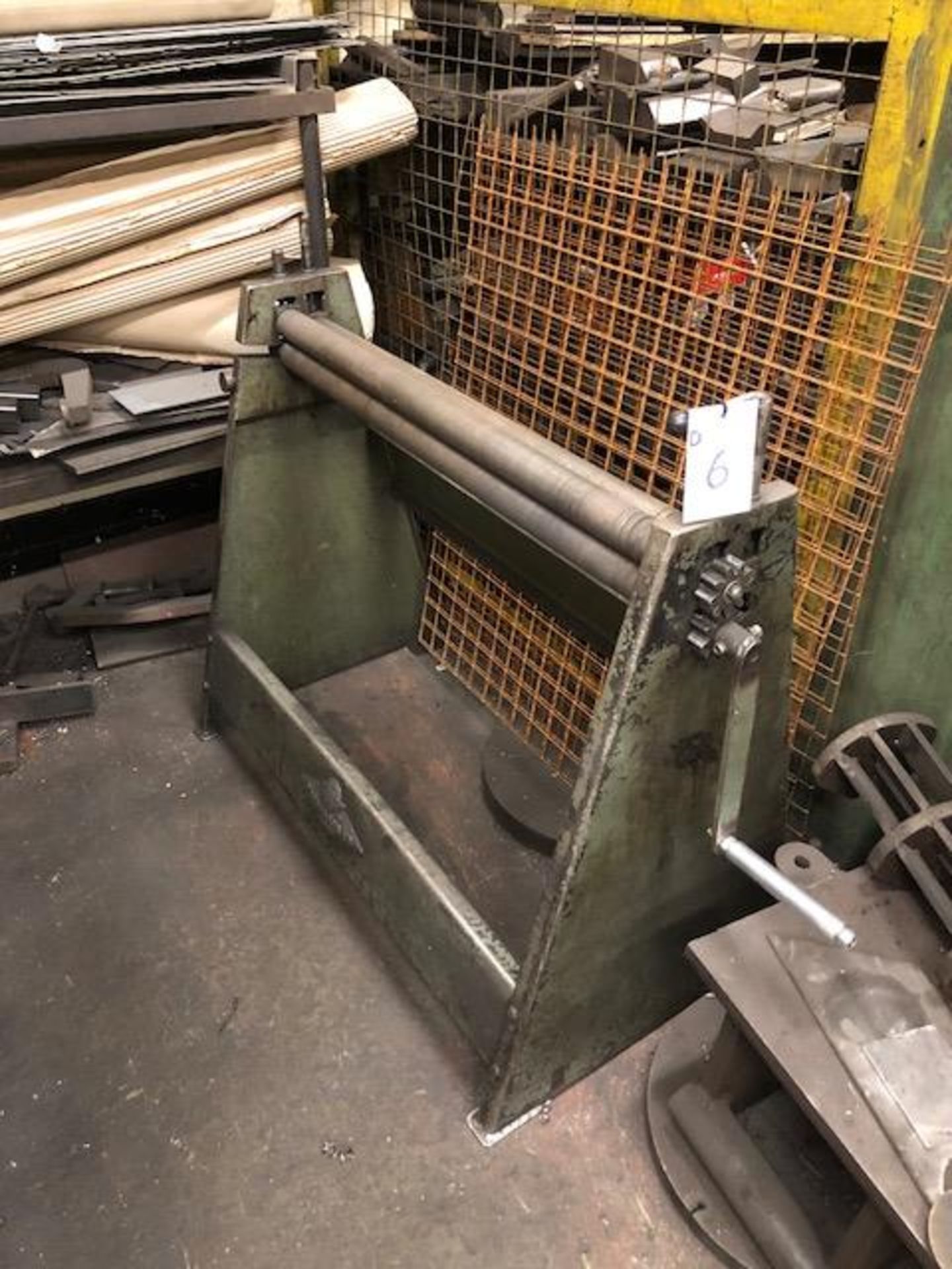 F J EDWARDS 36" manual triple bending rolls