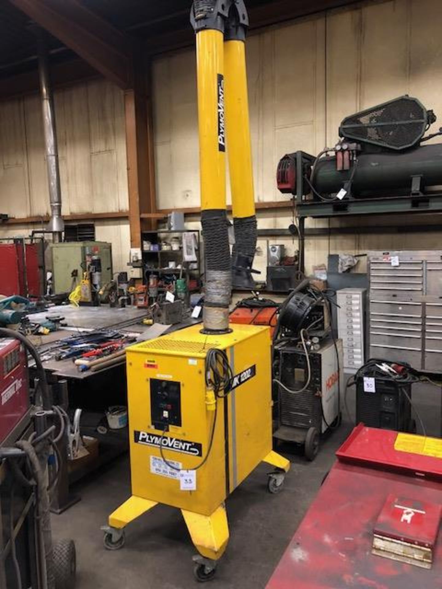 PLYMOVENT MK1202 portable weld fume extractor