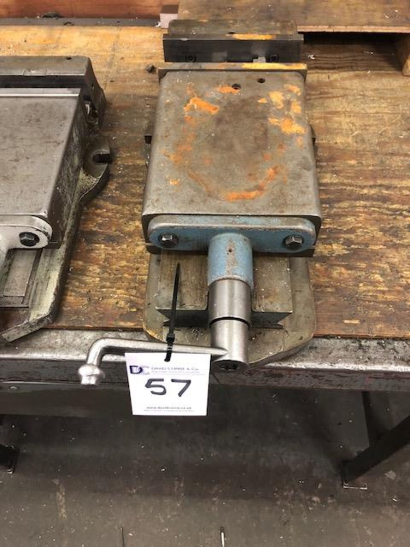 6" machine vice