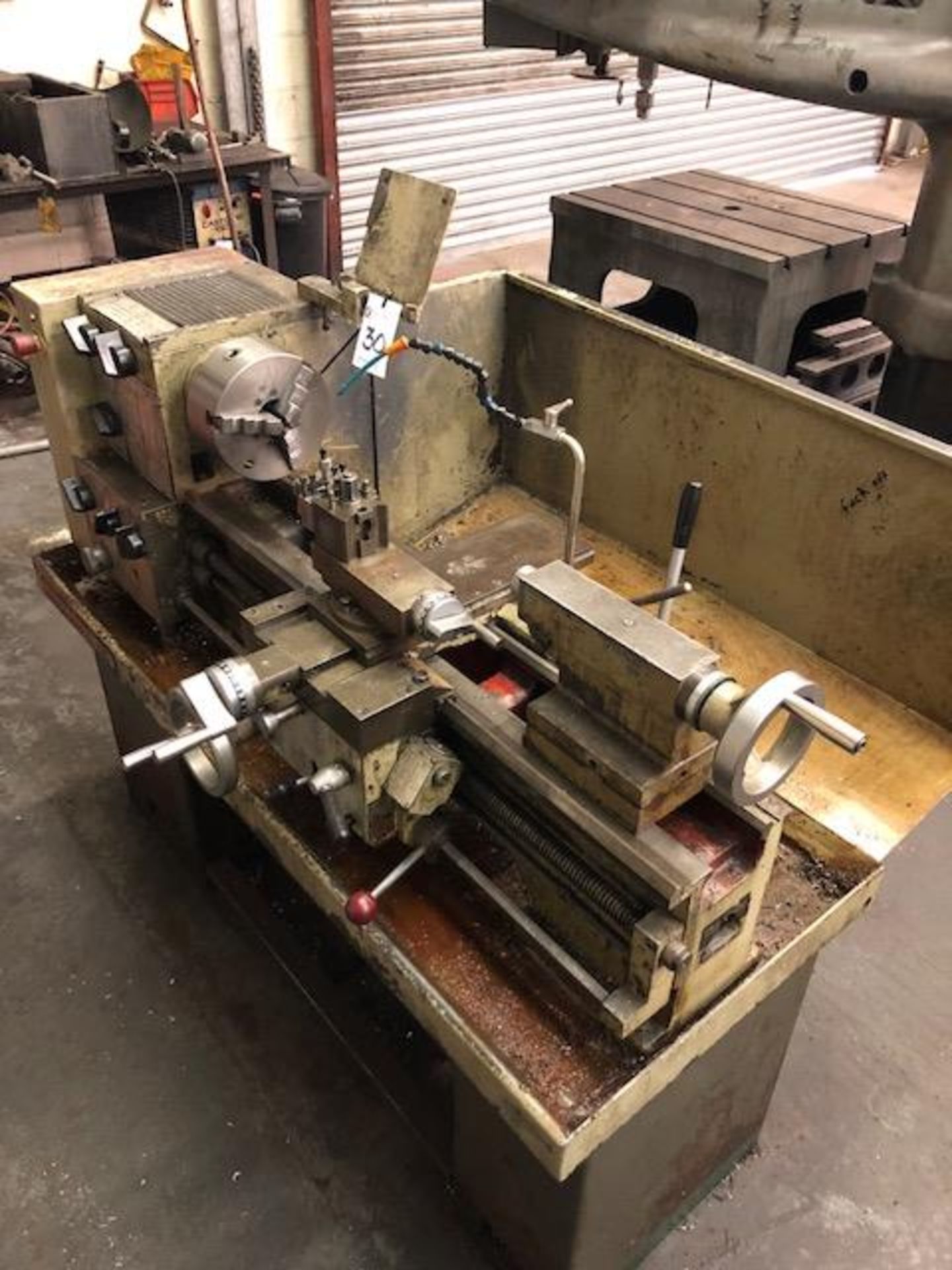 HARRISON M300 SS & SC straight bed toolroom lathe s/n: M300058 15163 with assorted tooling in