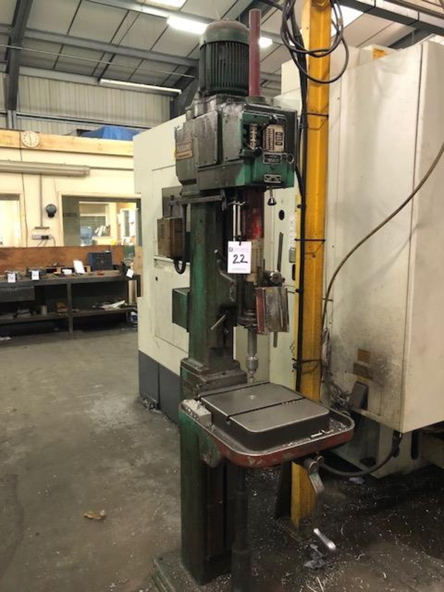 POLLARD Model 15AY pillar drill s/n: 28981A