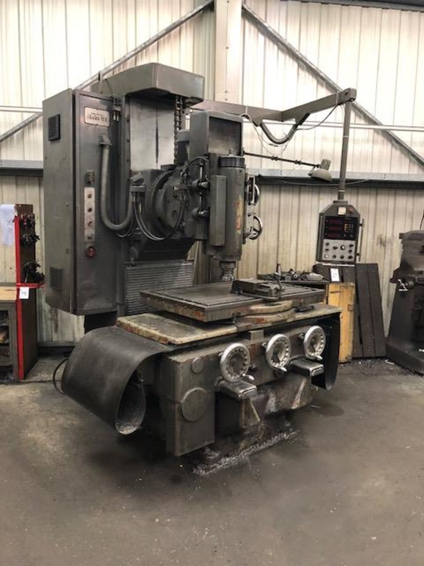 BOHNER & KOHLE (rebuilt by BOKO UK) Type RS 1 E vertical jig boring and milling machine with