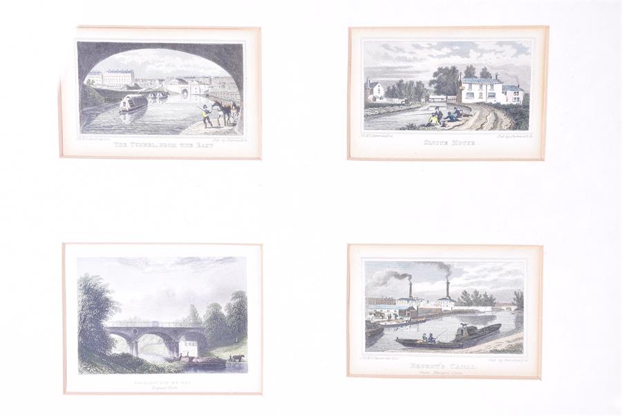 An assortment of 18 19th century engravings of London and other areas of varying sizes, all framed - Image 4 of 4