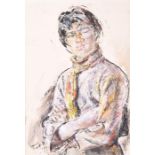 Claude Bendall (1891-1970) British Young Gypsy, 1952, gouache, signed and dated to lower left,