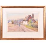 J Tim Macdonald (19th / 20th century) English school a pastoral scene, watercolour, signed to