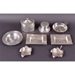 A miscellaneous collection of silver items London & Birmingham 1902 - 1999, various makers,