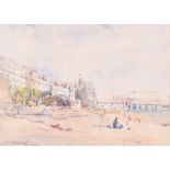 Arthur Hayward (1889-1971) British Brighton pier, watercolour, signed and dated 1957, 27 cm x 38