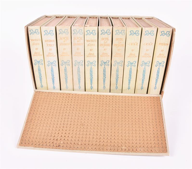 Jane Austen's Novels, Brimley Johnson (Reginald) (Ed.) the cased set to include in ten volumes Sense